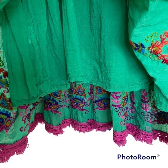 Lula Soul Embroidered Sleeveless Dress, Size Small - Picture 11 of 11